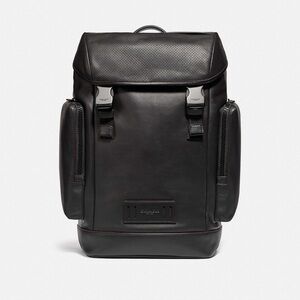 Coach Black Backpack with Sophisticated Design